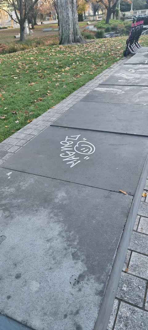 Graffiti, a report photo