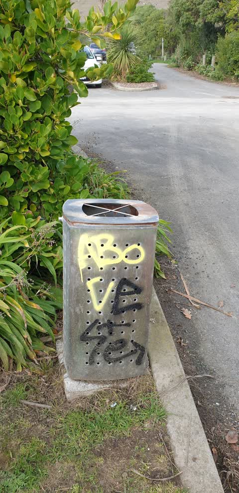 Graffiti, a report photo
