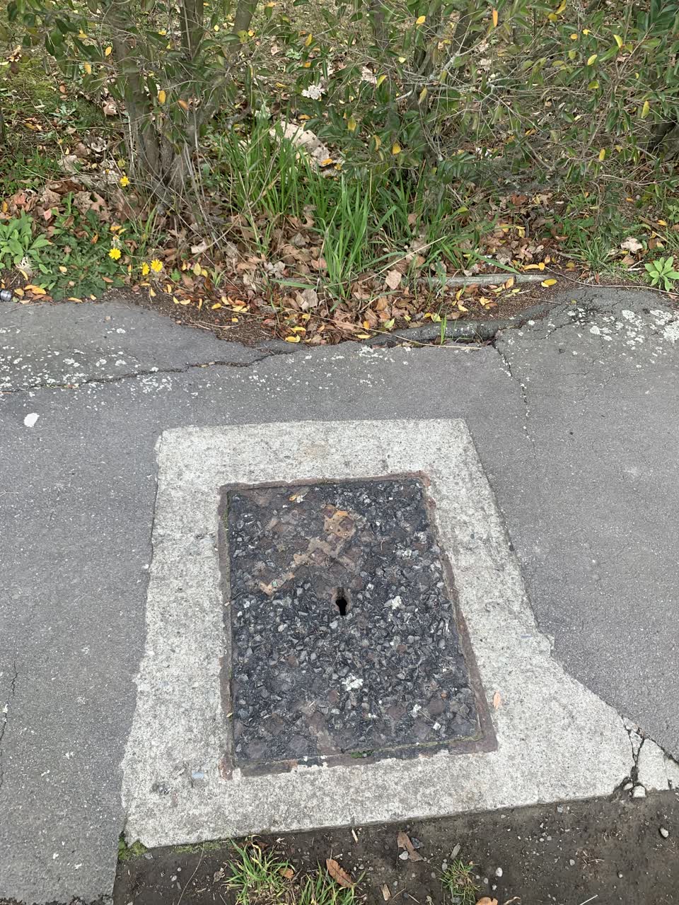 The photograph attached to this wastewater/stormwater report