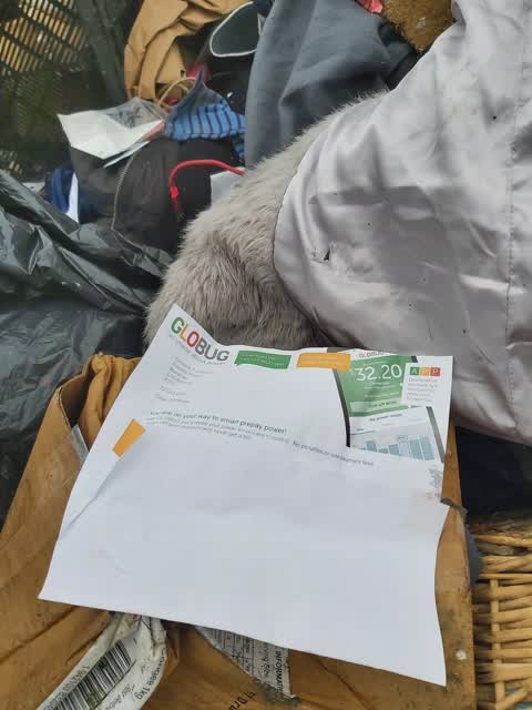 Rubbish/Recycling, a report photo