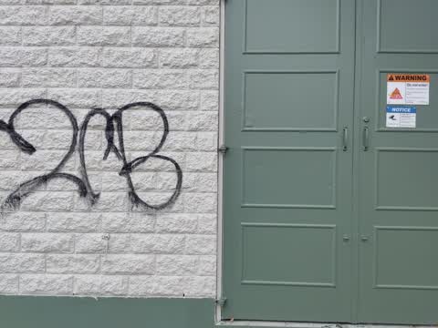 Graffiti, a report photo