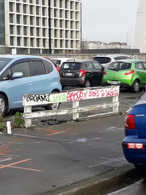 Graffiti, a report photo