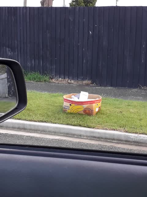 Rubbish/Recycling, a report photo