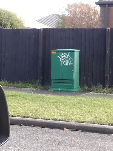 Graffiti, a report photo