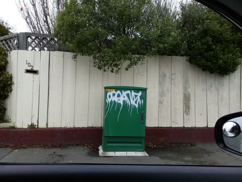 Graffiti, a report photo