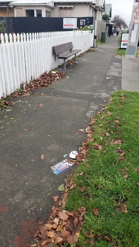 Rubbish/Recycling, a report photo