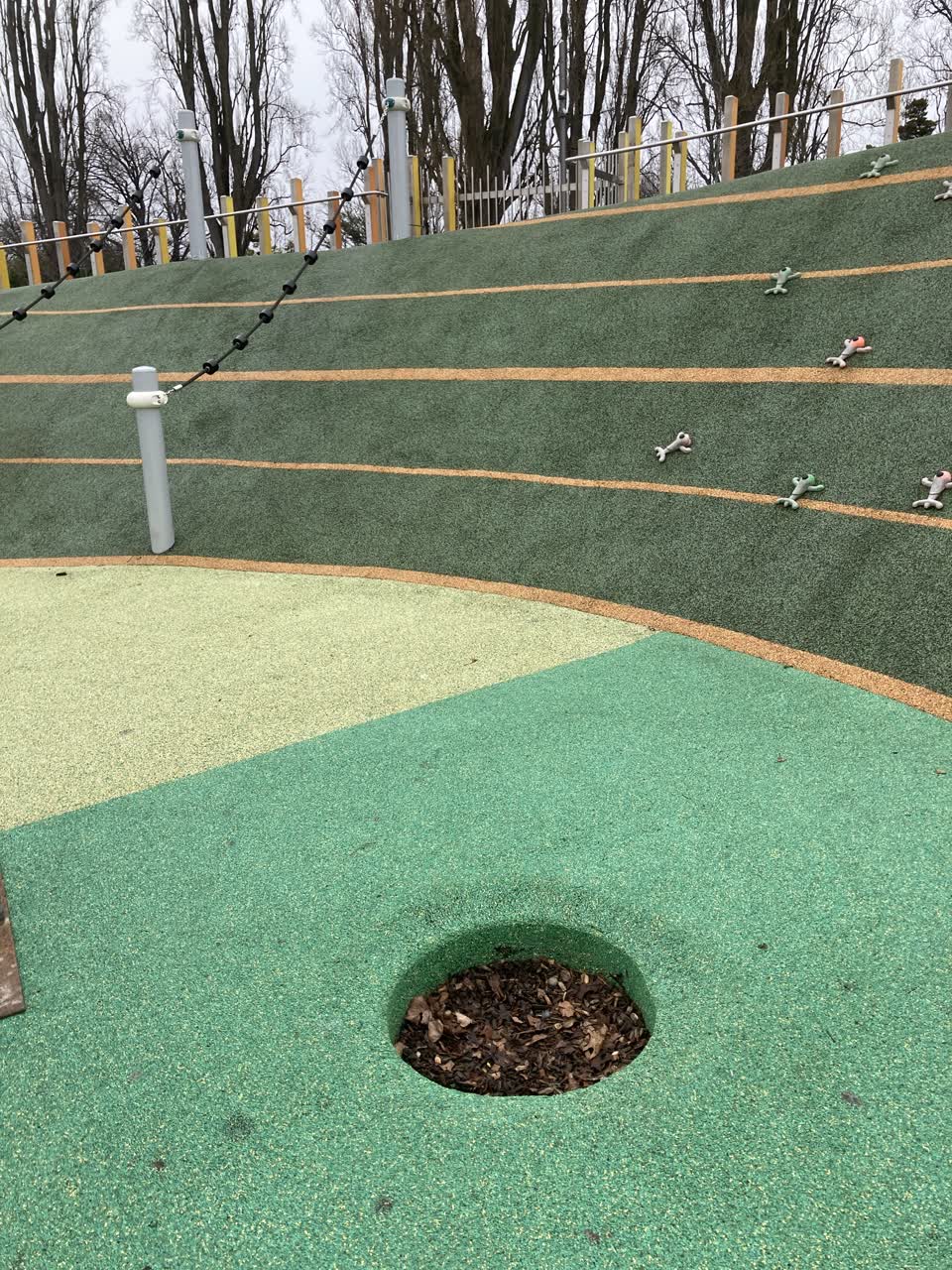 The photograph attached to this parks report