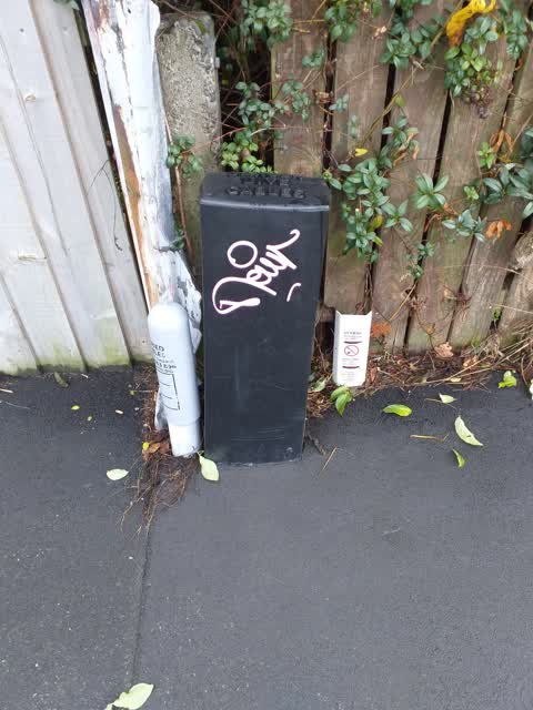 Graffiti, a report photo