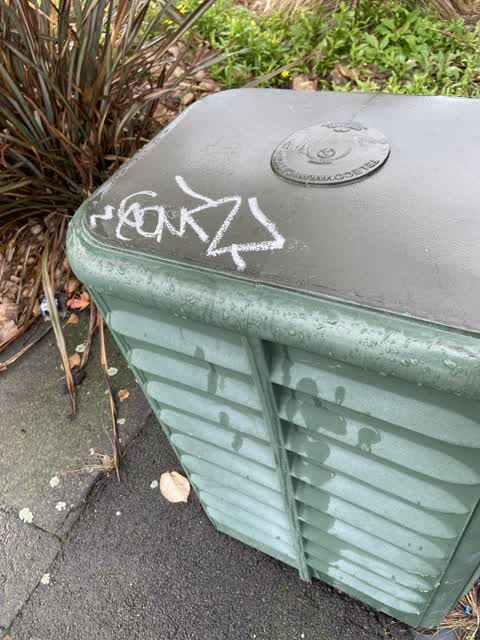 Graffiti, a report photo