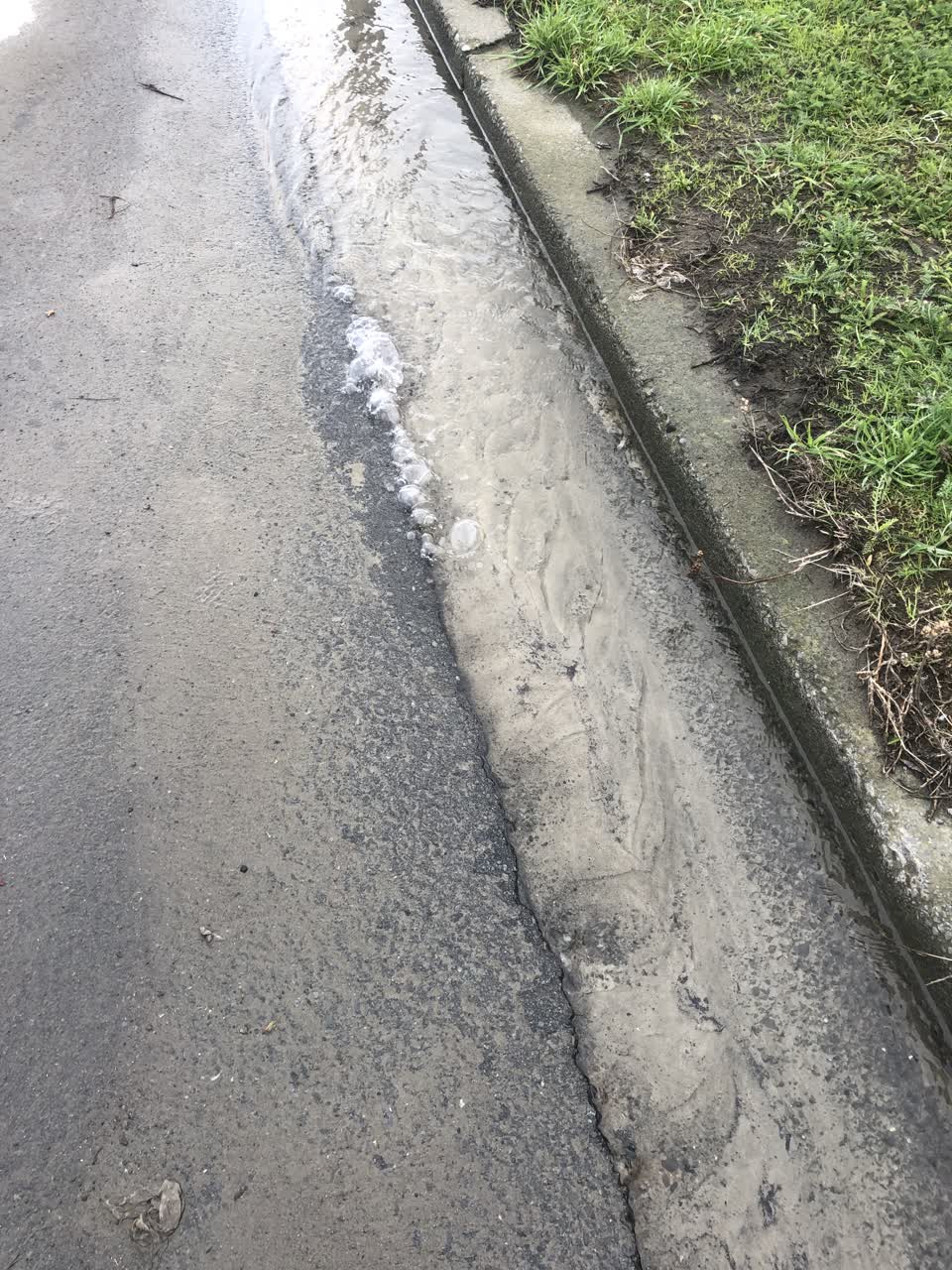 The photograph attached to this water supply report