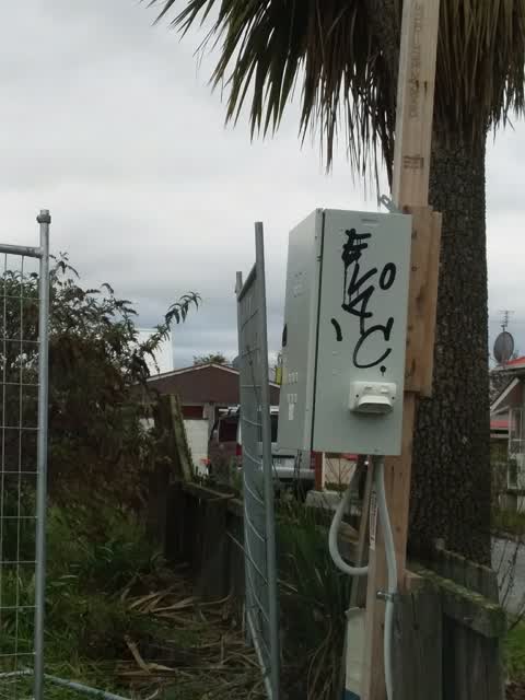 Graffiti, a report photo