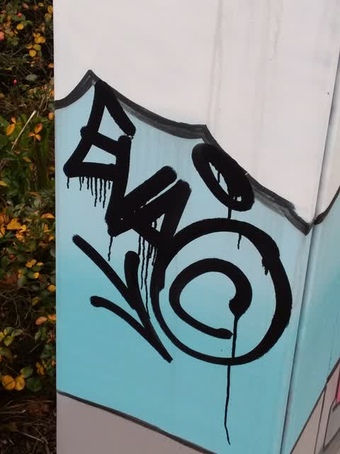 Graffiti, a report photo