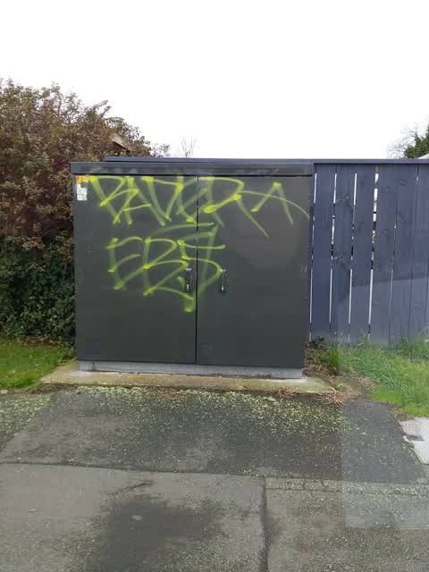 Graffiti, a report photo
