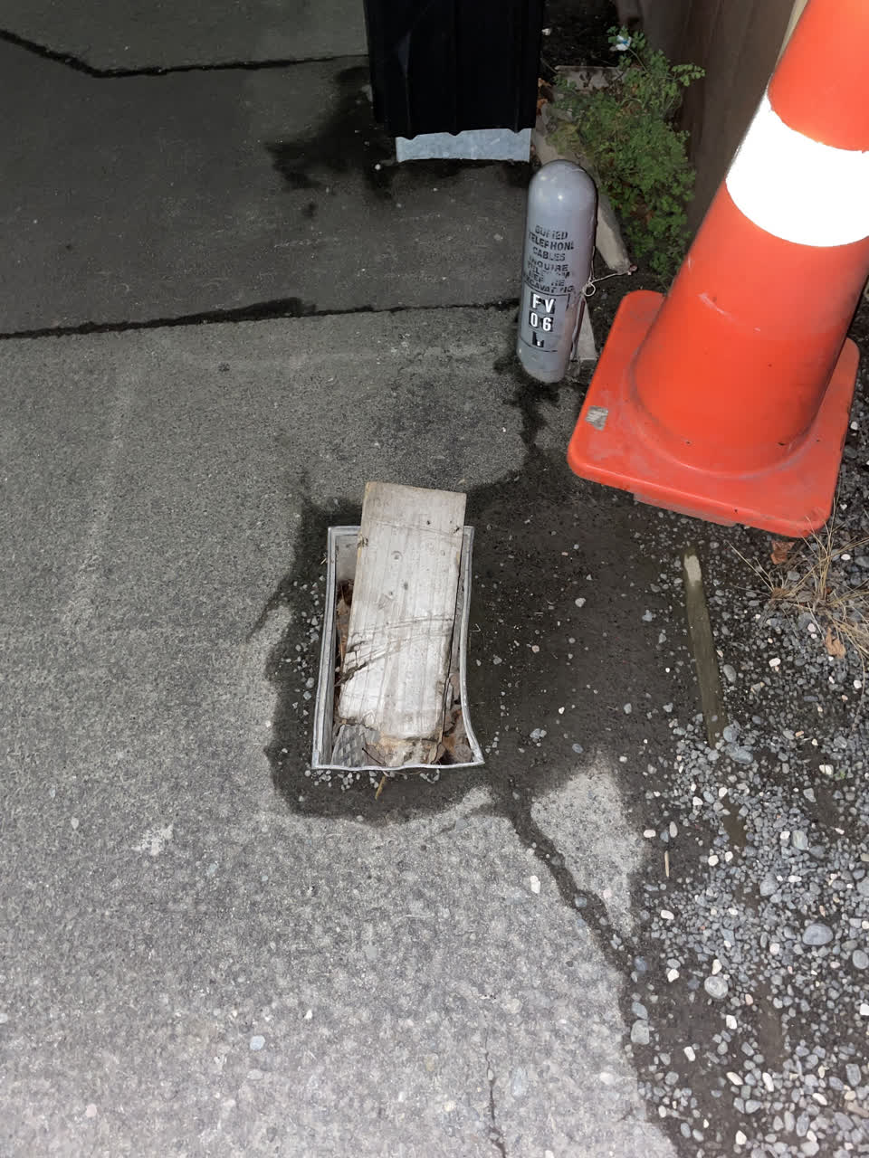 The photograph attached to this water supply report