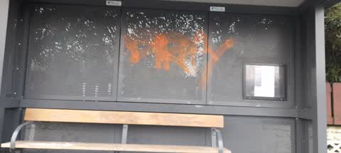 Graffiti, a report photo