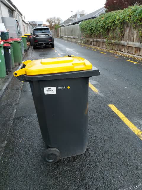 Rubbish/Recycling, a report photo