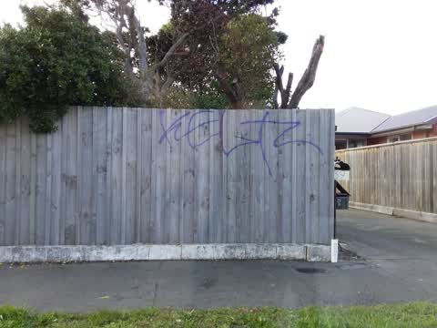 Graffiti, a report photo