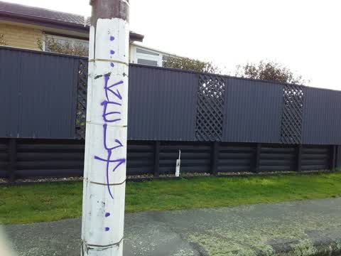 Graffiti, a report photo