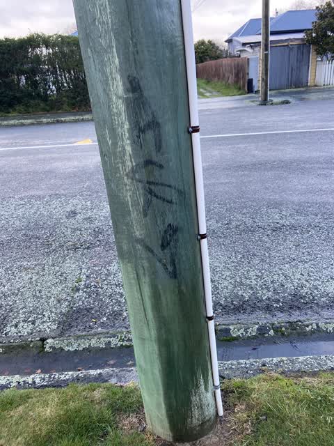 Graffiti, a report photo