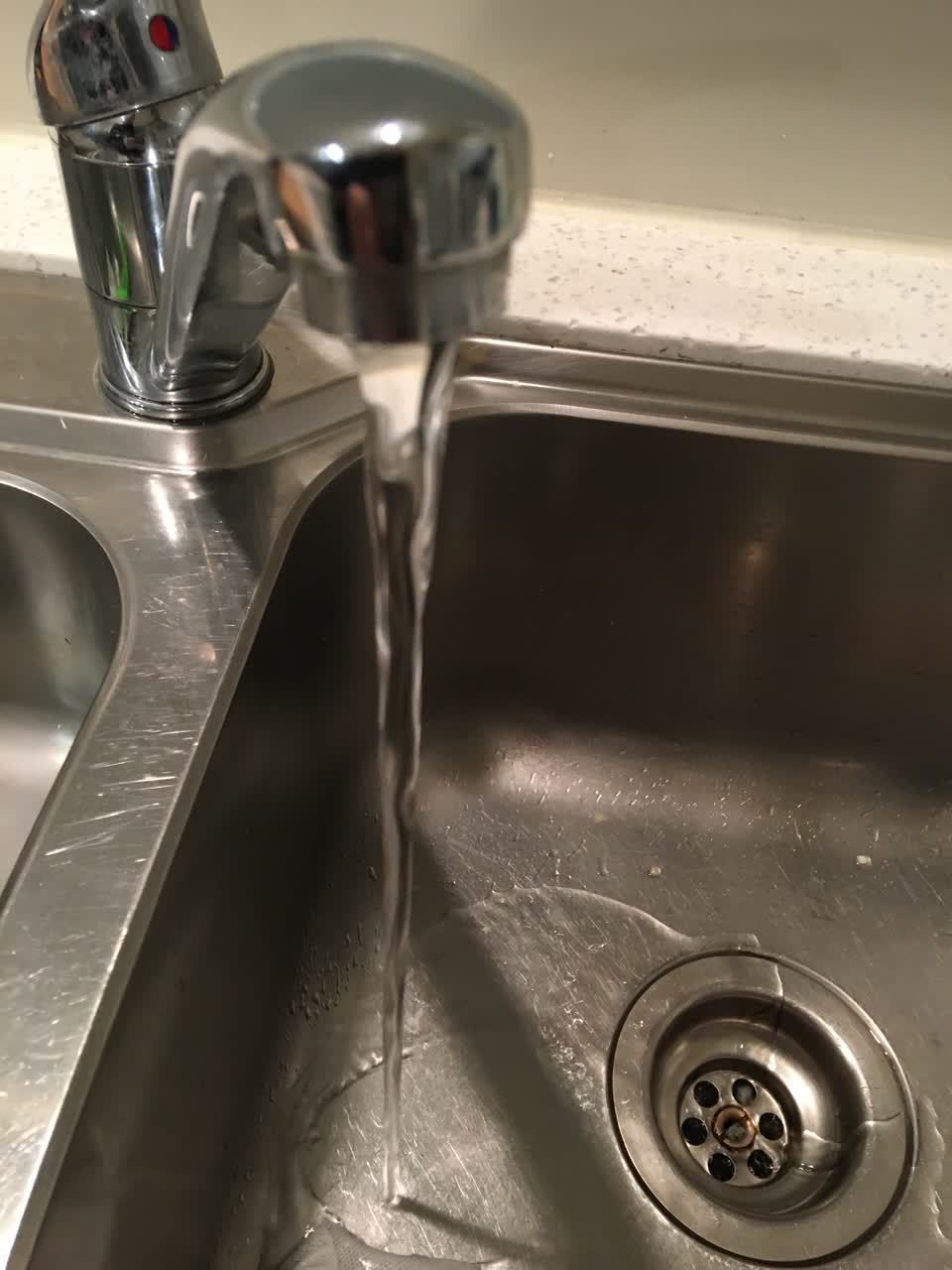 The photograph attached to this water supply report