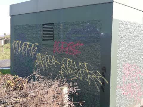 Graffiti, a report photo