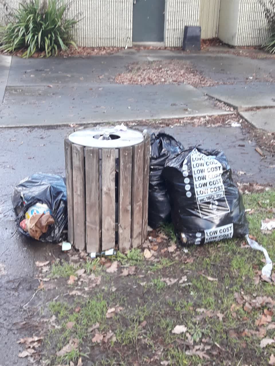 The photograph attached to this parks report
