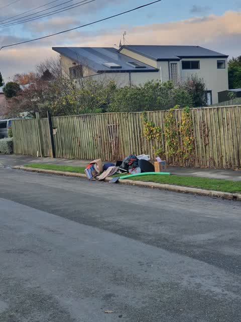 Rubbish/Recycling — a report photo