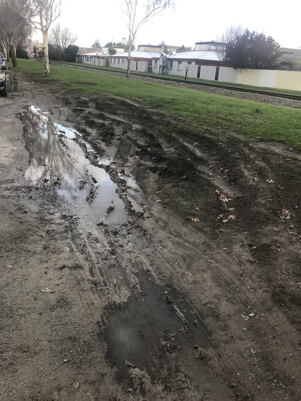 The photograph attached to this parks report