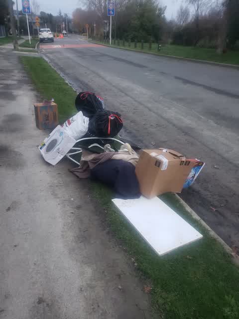 Rubbish/Recycling — a report photo