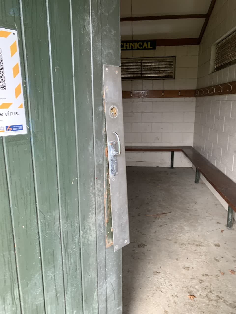 The photograph attached to this parks report