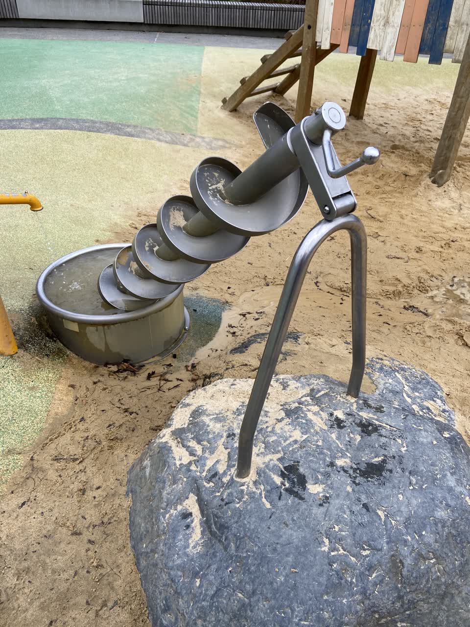 The photograph attached to this parks report