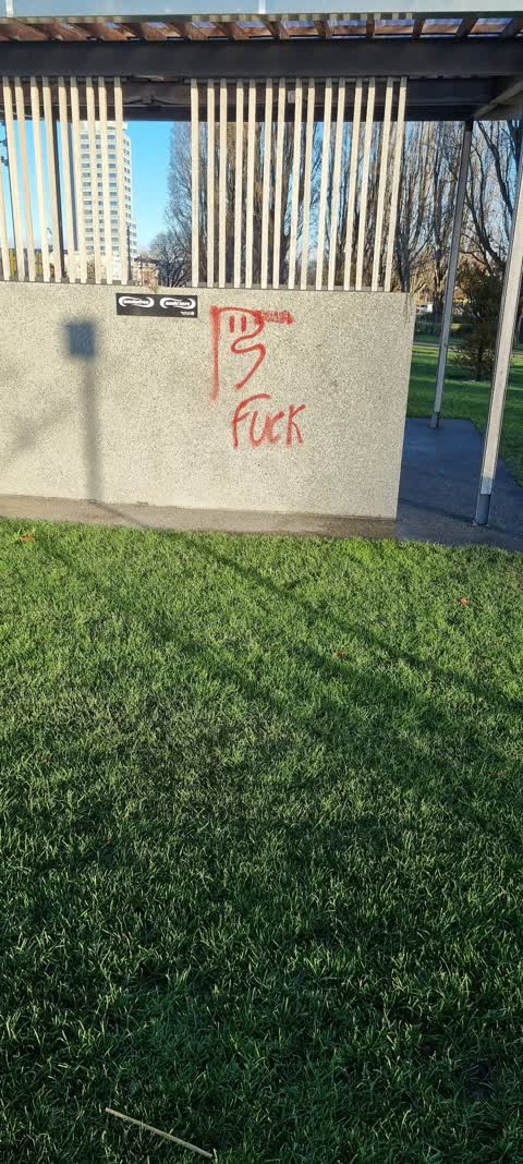 Graffiti, a report photo