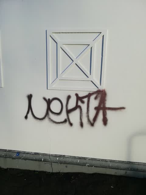 Graffiti, a report photo