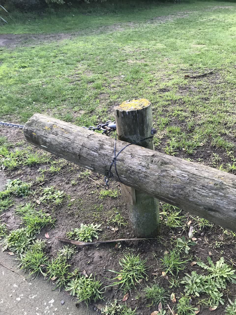 The photograph attached to this parks report