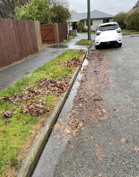 Roading/Streets, a report photo