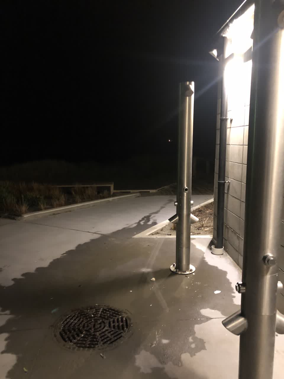 The photograph attached to this water leak report