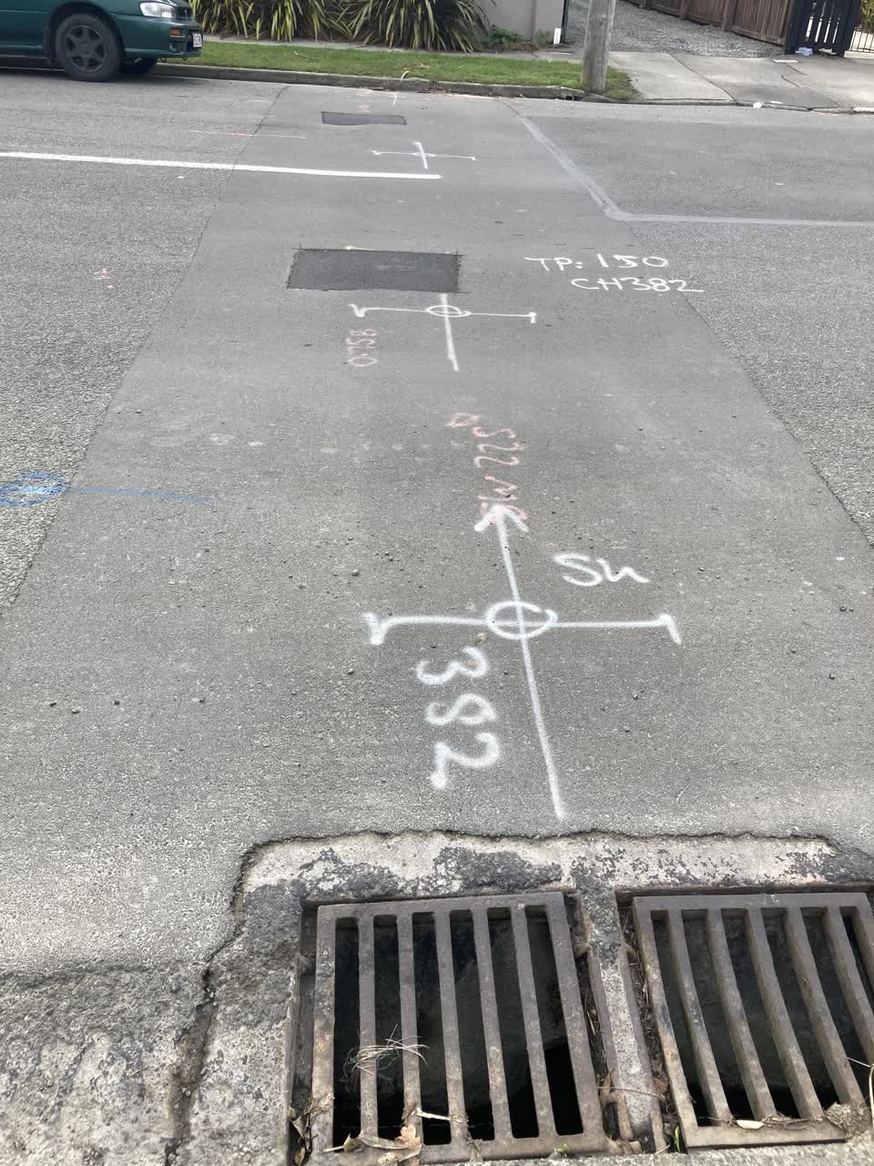 The photograph attached to this wastewater/stormwater report