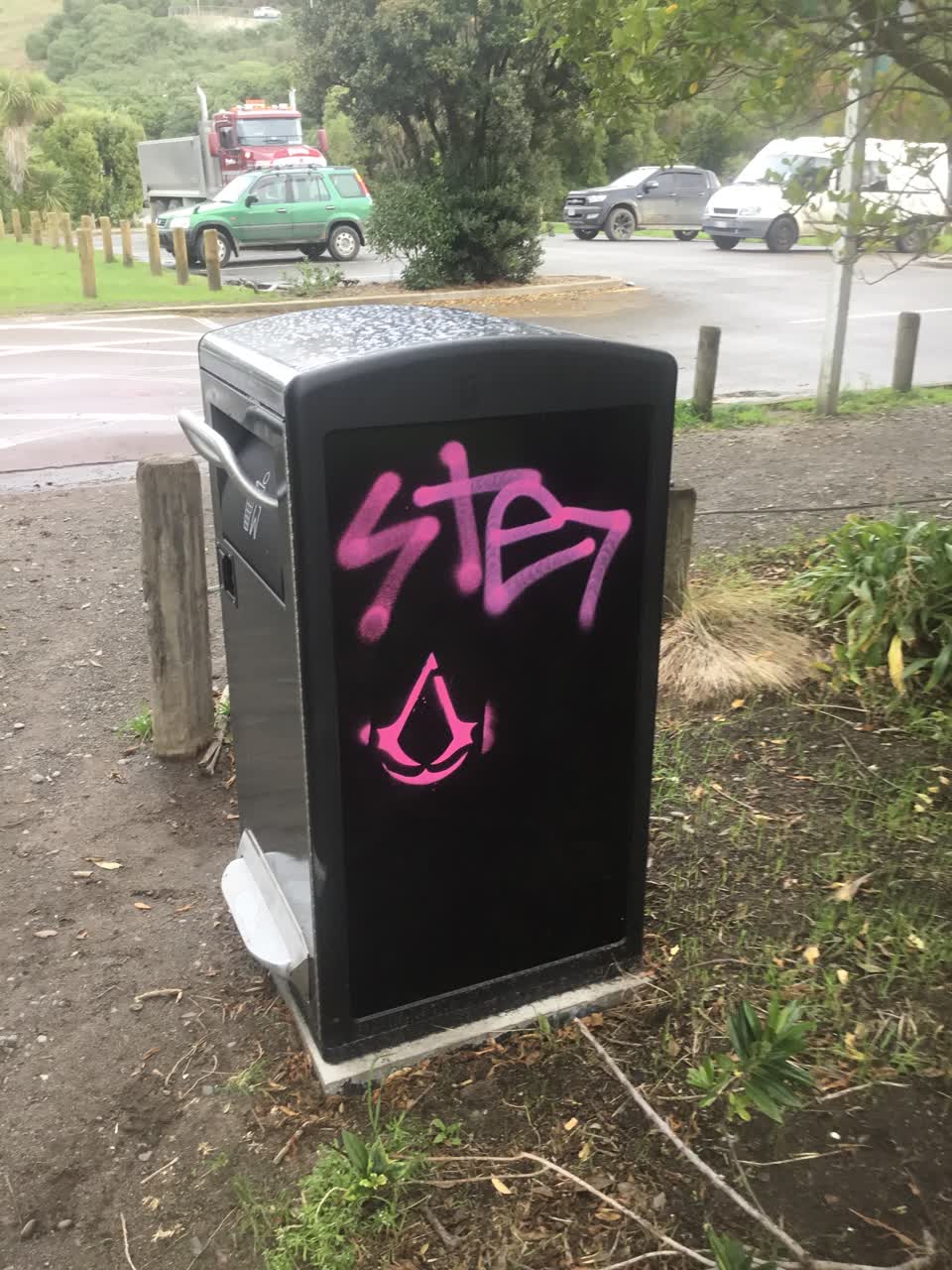 The photograph attached to this parks report
