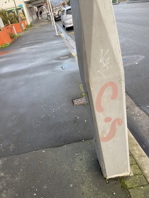 Graffiti, a report photo
