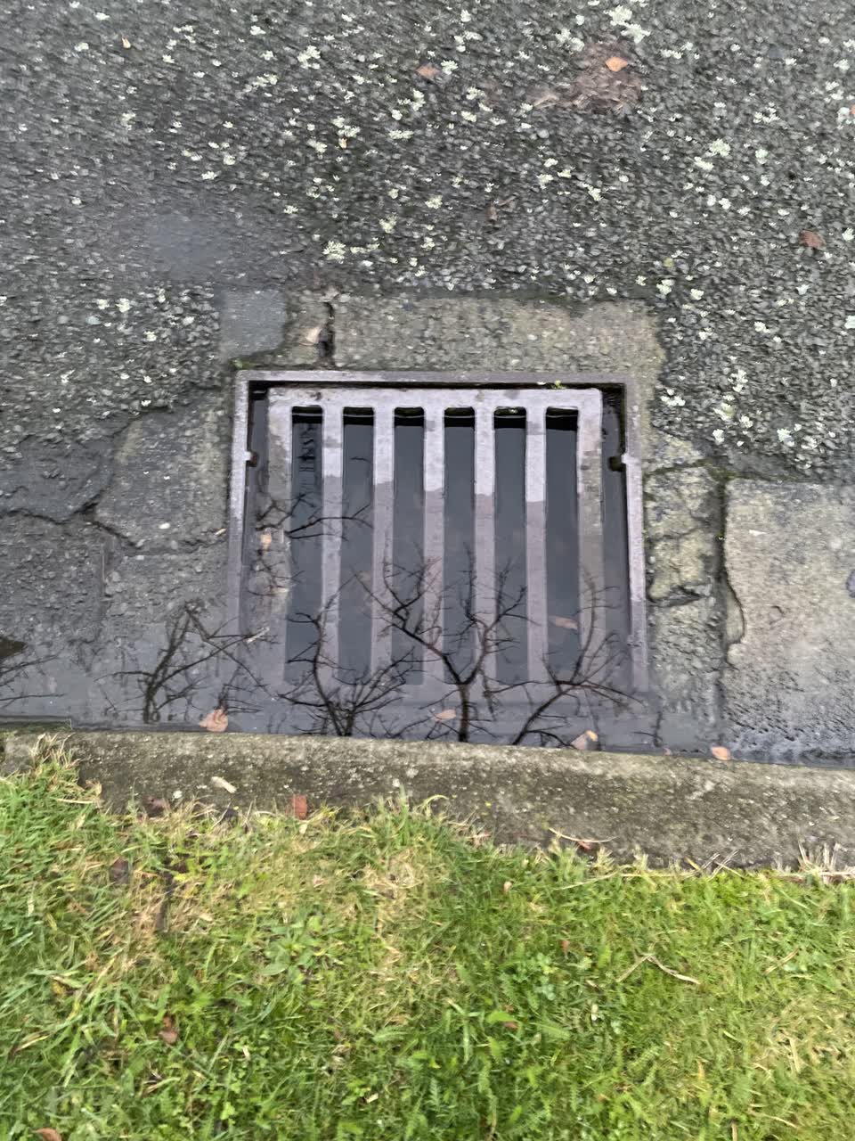 The photograph attached to this wastewater/stormwater report