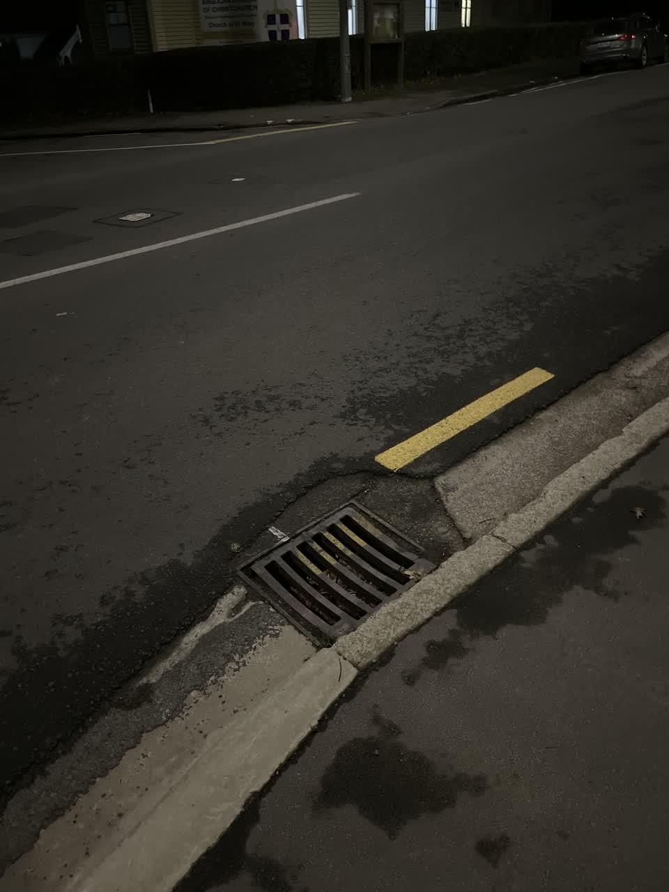 The photograph attached to this wastewater/stormwater report