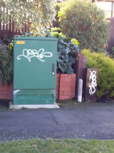 Graffiti, a report photo