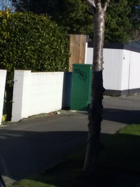 Graffiti, a report photo