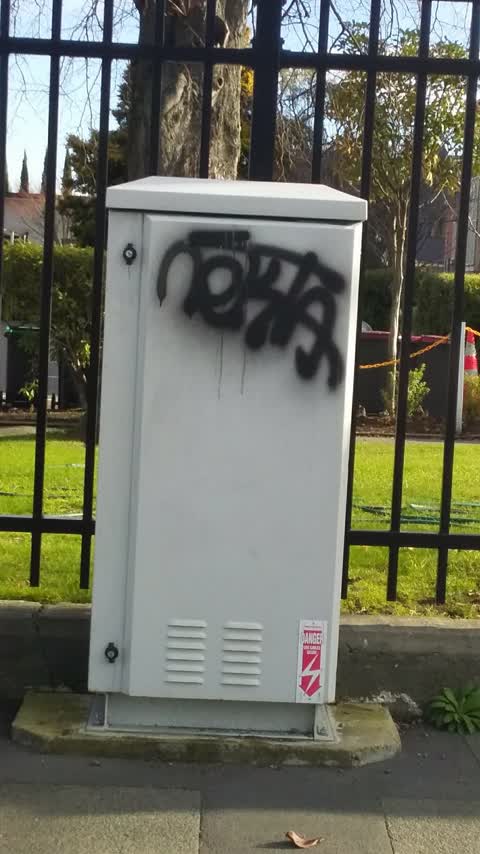 Graffiti — a report photo