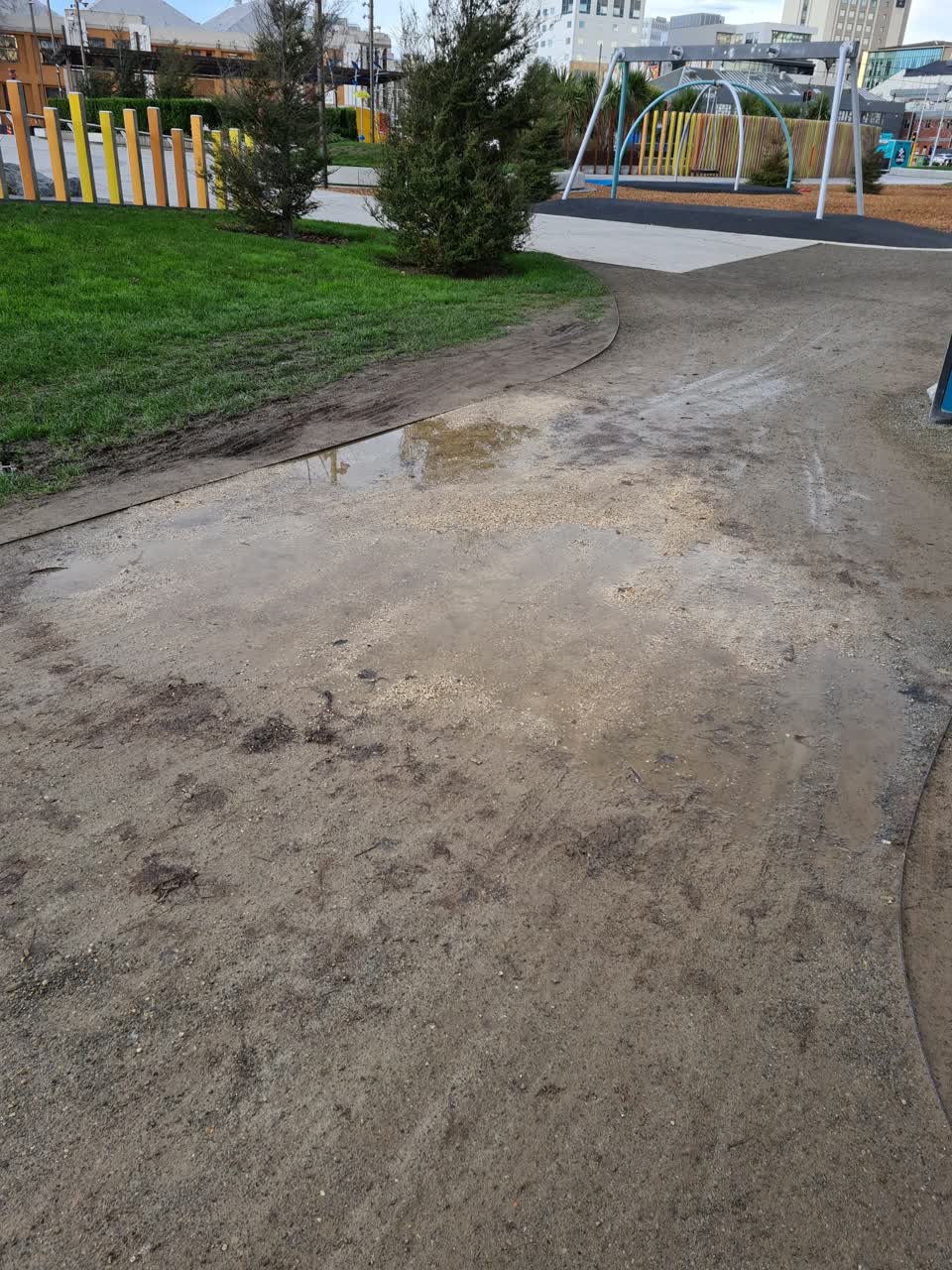 The photograph attached to this parks report