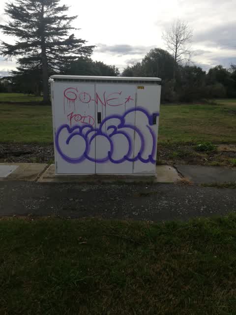 Graffiti, a report photo