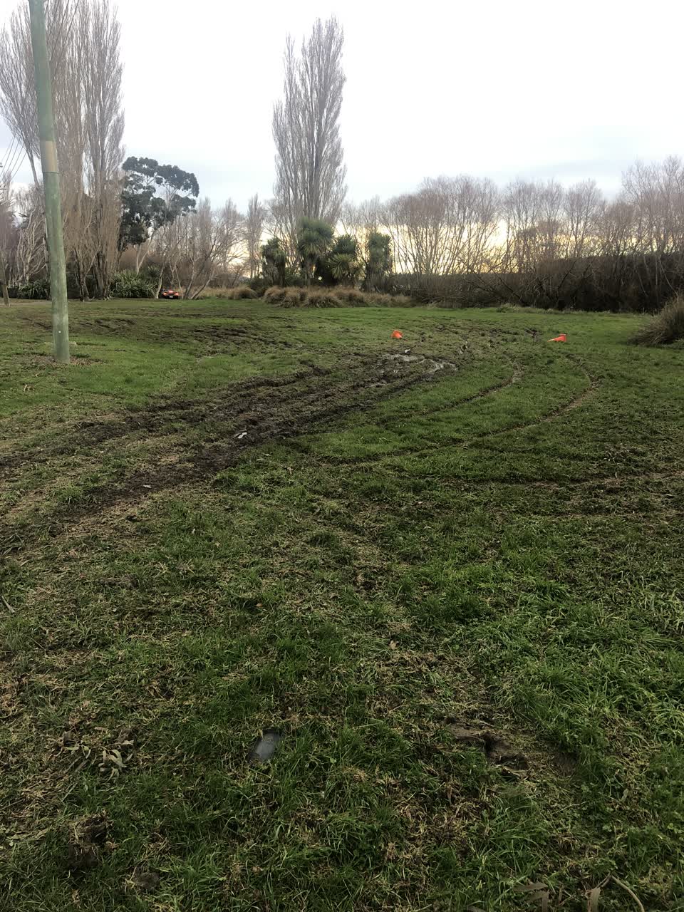 The photograph attached to this parks report