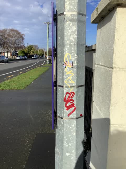Graffiti, a report photo