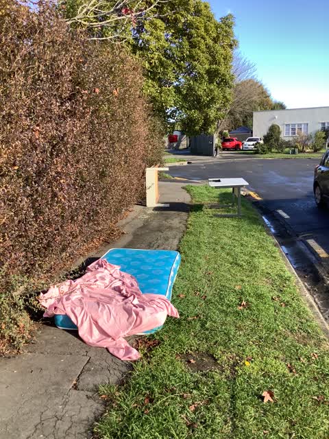 Rubbish/Recycling, a report photo