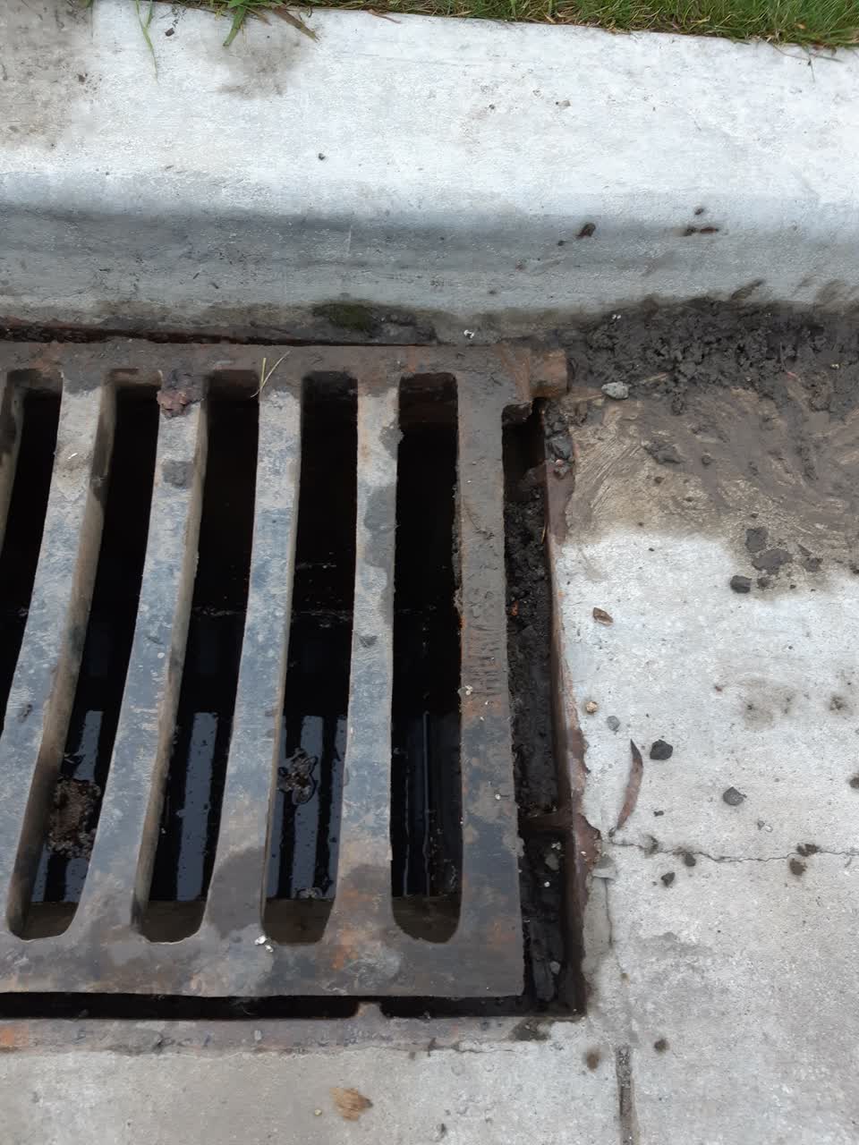 The photograph attached to this wastewater/stormwater report